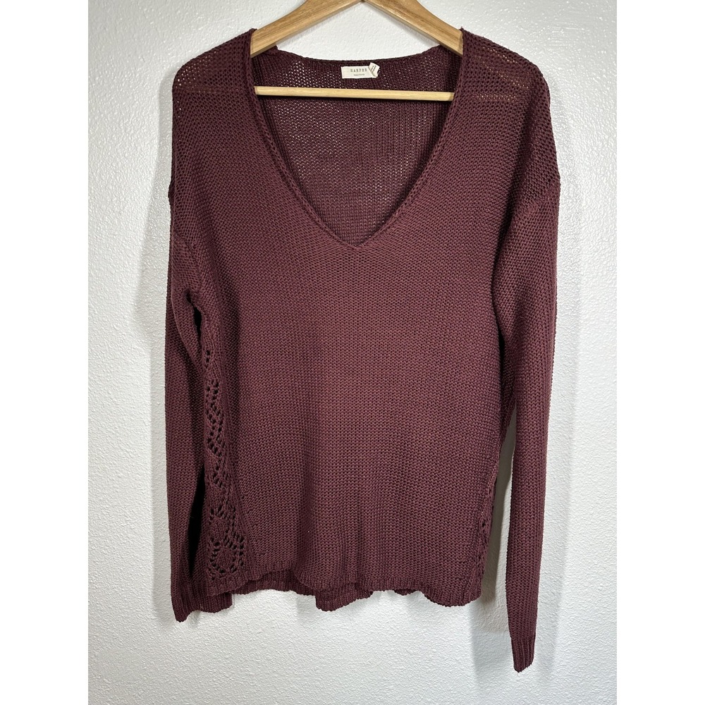 Harper Heritage Sweater‎ Womens Large V Neck Knit Pullover Lightweight Boho